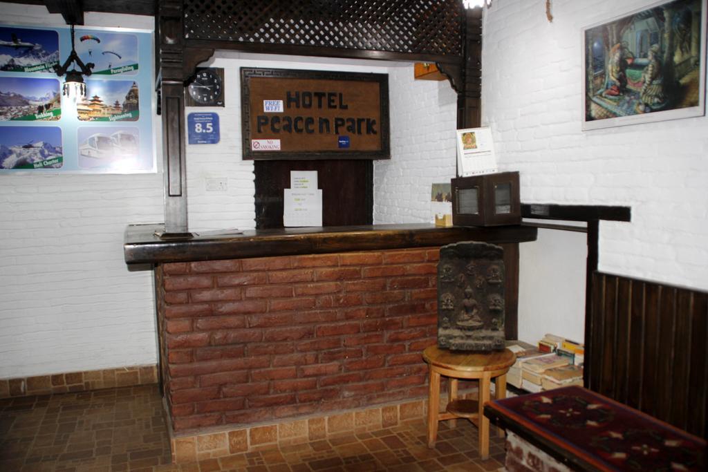 Hotel Peace N Park Kathmandu Exterior foto